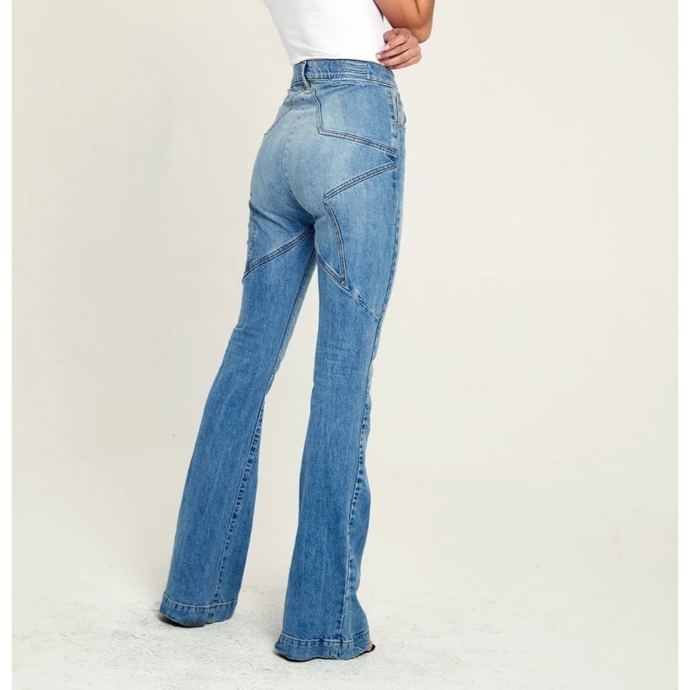 REVICE star flare jeans never worn